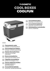 Dometic COOLFUN CX 28 Instructions De Montage Et De Service