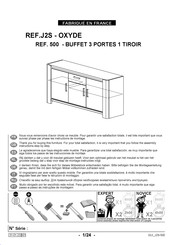 Gautier OXYDE J2S Instructions De Montage