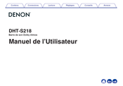 Denon DHT-S218 Manuel De L'utilisateur