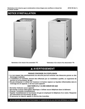 Nortek PGC2TE Notice D'installation