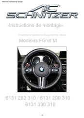 AC Schnitzer 6131 282 310 Instructions De Montage