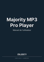 MAJORITY MP3 Pro Player Manuel De L'utilisateur