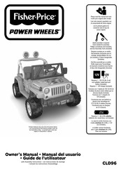 Fisher-Price Power Wheels CLD96 Guide De L'utilisateur