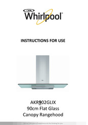 Whirlpool AKR902GLIX Manuel D'utilisation