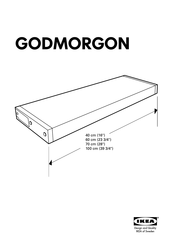 Ikea GODMORGON Mode D'emploi