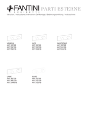 Fantini Rubinetti NOSTROMO G531B Instructions De Montage