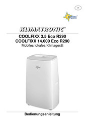 Suntec Wellness KLIMATRONIC COOLFIXX 14.000 Eco R290 Manuel D'utilisation