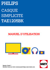 Philips TAE1205BK Manuel D'utilisation