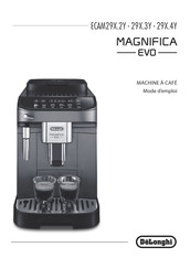 DeLonghi MAGNIFICA EVO ECAM290.42.TB Mode D'emploi