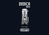 DeLonghi DEDICA ARTE EC885.M Guide Rapide