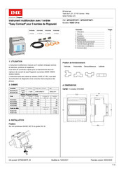 LEGRAND IME NEMO D4-EC Multifunction Easy Connect MFD4ORFCDT1 Manuel D'utilisation