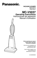 Panasonic MC-V5037 Manuel D'utilisation