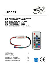 VelLight LEDC27 Mode D'emploi