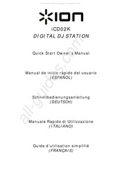 ION iCD02K Guide D'utilisation Simplifié