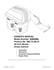 Husqvarna G462SL Manuel Du Propriétaire