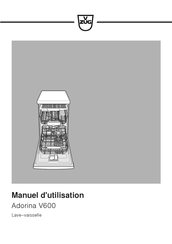 V-Zug Adorina V600 Manuel D'utilisation