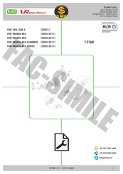 UMBRA RIMORCHI 13168/F Instructions De Montage