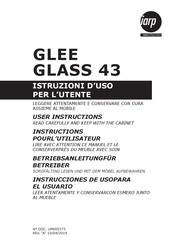 IARP GLEE GLASS 43 Instructions Pour L'utilisateur