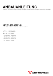 SW-Motech KFT.11.953.65001/B Instructions De Montage