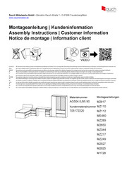 Rauch M2917 Notice De Montage