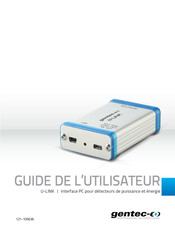 Gentec-EO U-LINK Guide De L'utilisateur