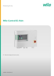 Wilo Control EC-Rain Notice De Montage Et De Mise En Service