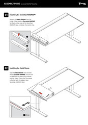 Secret Lab MAGPAD Desk Mat Guide D'assemblage