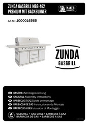 Mayer Barbecue ZUNDA GASGRILL 1000016565 Guide De Montage