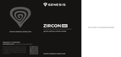 Genesis ZIRCON 660 Guide D'installation Rapide