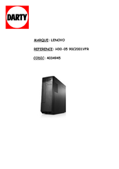 Lenovo H30-05 90C2001VFR Guide D'utilisation