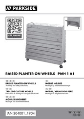 Parkside PMH 1 A1 Instructions De Montage Et Consignes De Sécurité
