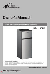 Royal Sovereign RMF-212 Serie Guide D'utilisation