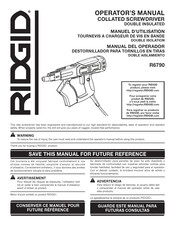 RIDGID R6790 Manuel D'utilisation