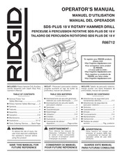 RIDGID R86712 Manuel D'utilisation