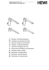 Hewi 802.50.434 Serie Notice De Montage Et Mode D'emploi