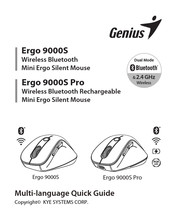 Genius Ergo 9000S Guide Rapide