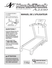 NordicTrack A2350 Manuel De L'utilisateur