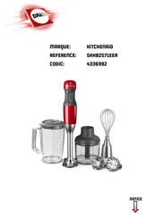 KitchenAid 5KHB2571EER Manuel D'utilisation