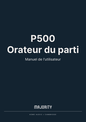 MAJORITY P500 Manuel De L'utilisateur