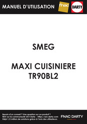 Smeg TR90BL2 Manuel D'utilisation