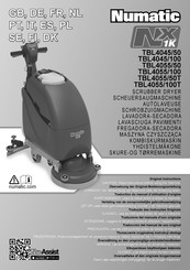 Numatic TBL4045/50 Traduction Du Manuel D'utilisation D'origine