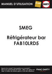 Smeg FAB10LRD5 Manuel D'utilisation