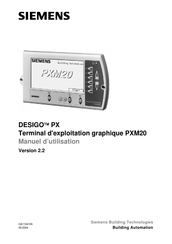 Siemens DESIGO PX PXM20 Manuel D'utilisation