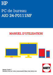 HP 24-F0111NF Manuel De L'utilisateur