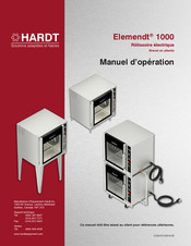 Hardt Elemendt 1000 Manuel D'opération