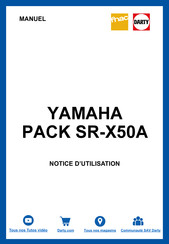 Yamaha TRUE X BAR 50A Mode D'emploi