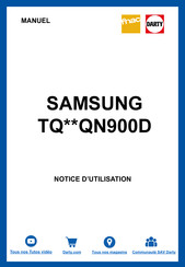 Samsung TQ QN900D Serie Guide Utilisateur