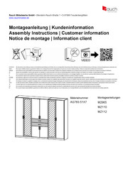 Rauch AG783.51X7 Instructions De Montage