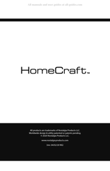 NOSTALGIA PRODUCTS Homecraft HCRC6BK Instructions Et Recettes