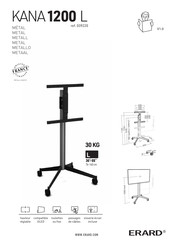 ERARD KANA 1200 L Manuel D'installation